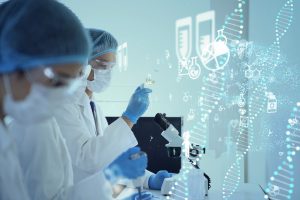 Pracownicy laboratorium prowadzą badania